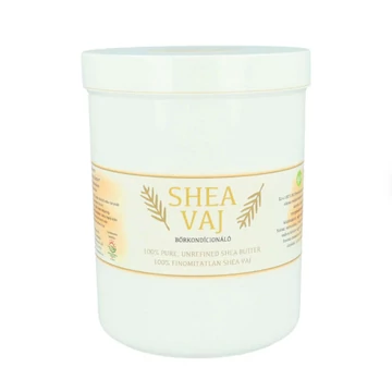 Shea vaj tégelyben- BIO, finomítatlan 1000 ml