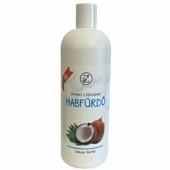 Eco-Z Kókusz habfürdő shea- és kókuszvajjal 1000 ml