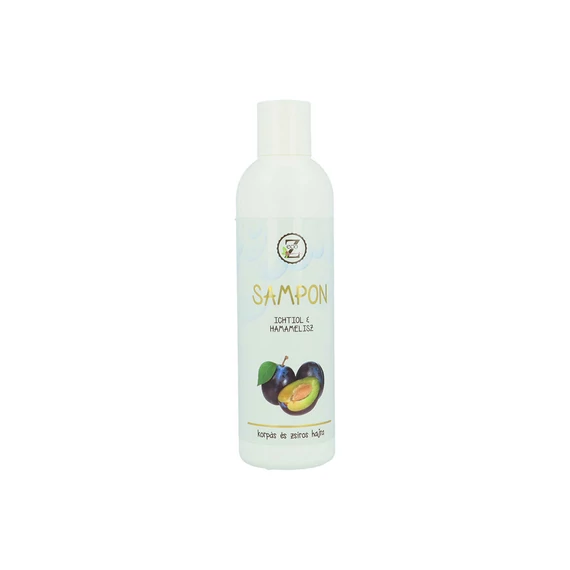 Eco-Z Sampon ZSÍROS hajra Hamamelis és Ichtiol 250 ml