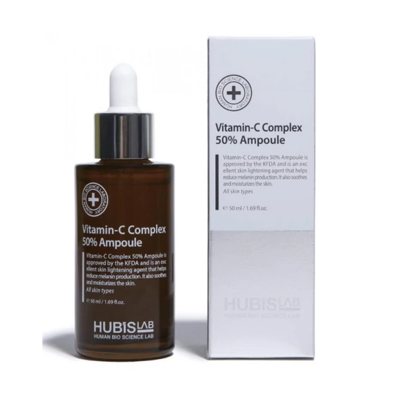 HUBISLAB Derma Max komplex bőrvilágosító, feszesítő szérum 50 % C-Vitamin tartalommal